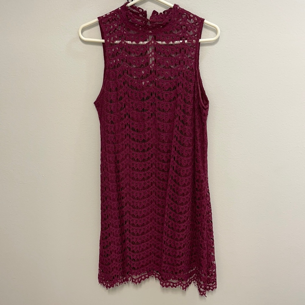 Maroon dress